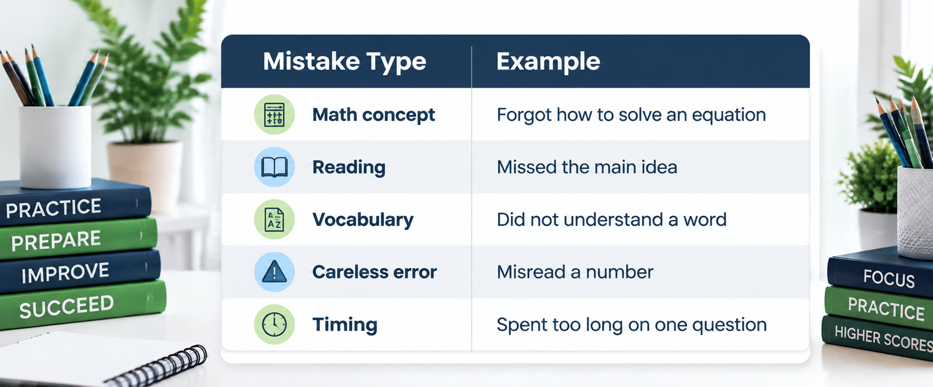 SHSAT Mistake Journal