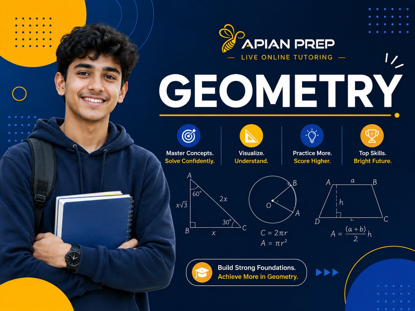 Get the support to understand Geometry and succeed.